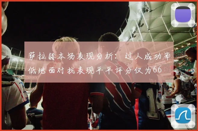 萨拉赫本场表现分析：过人成功率低地面对抗表现平平评分仅为66